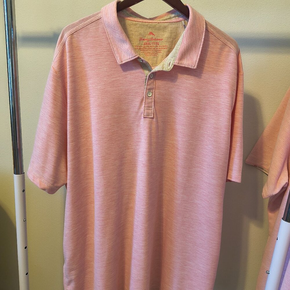 Tommy Bahama Pink Polo Shirt
